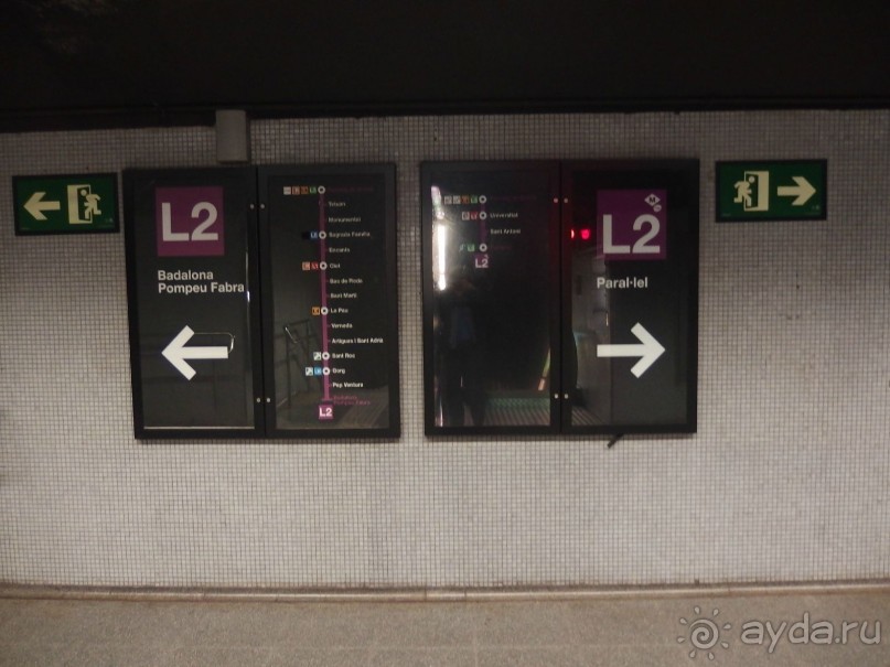 МЕТРО В БАРСЕЛОНЕ