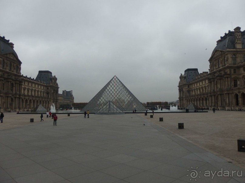 ВХОД В ЛУВР