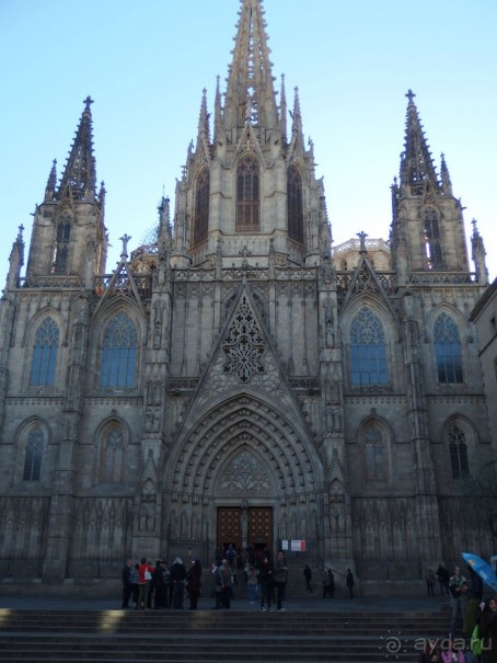 КАФЕДРАЛЬНЫЙ СОБОР В БАРСЕЛОНЕ