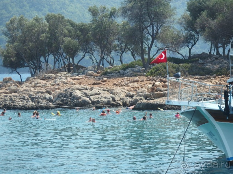 Альбом отзыва "Мармарис. Экскурсия на остров Клеопатры."