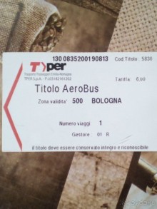 Альбом отзыва "Самостоятельно в Италию. Болонья."