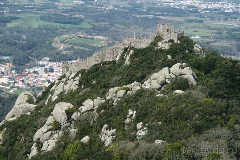 вид на замок мавров