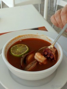 суп seafood