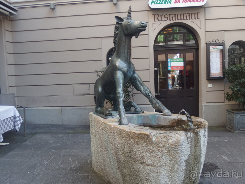 Самостоятельно в Люцерн.