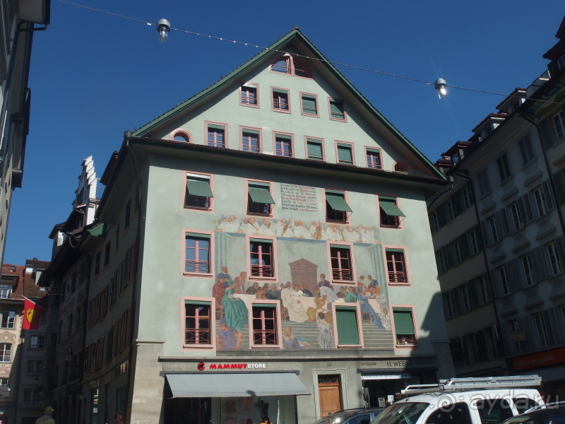 Самостоятельно в Люцерн.