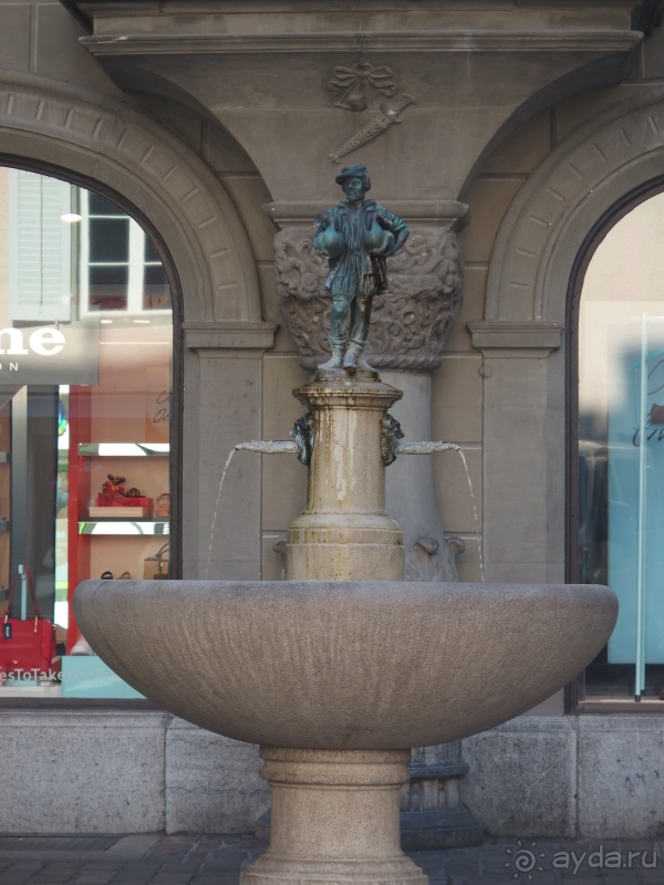 Самостоятельно в Люцерн.