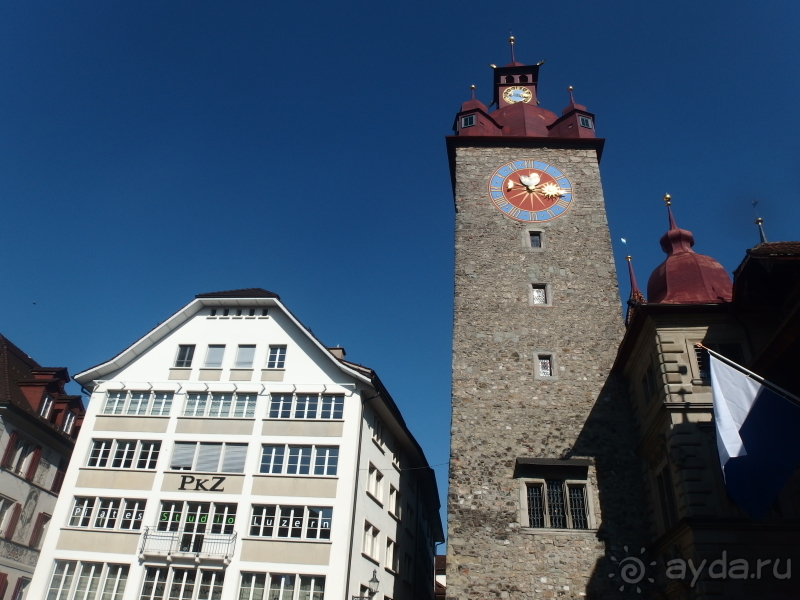 Самостоятельно в Люцерн.