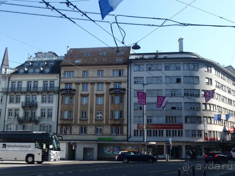 Самостоятельно в Люцерн.