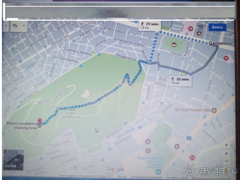 Самостоятельно в Грецию. Афины.
