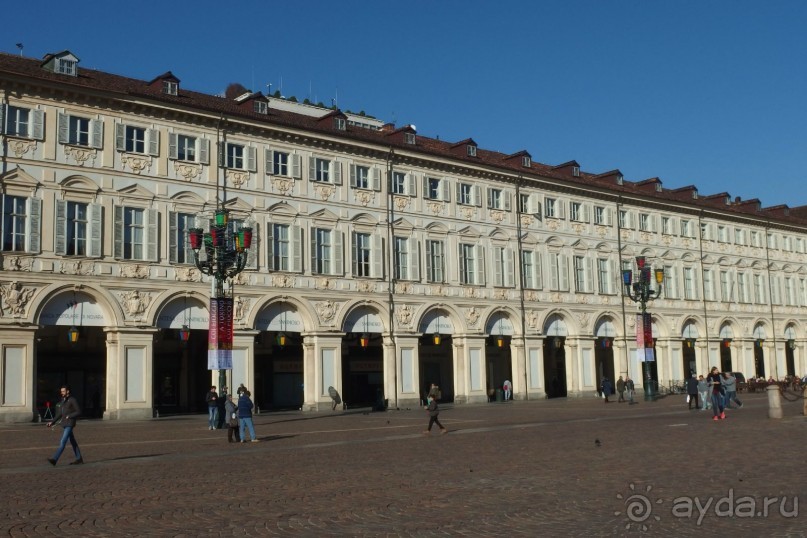 Самостоятельно в Турин. Италия.