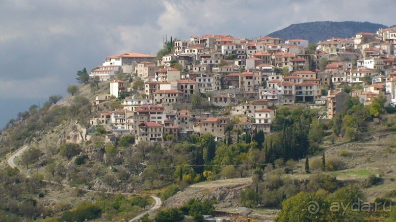 Греция часть 14: Арахова и Фермопилы