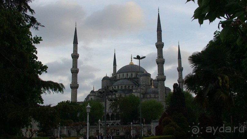Мечеть Султанахмет - голубая красавица Стамбула