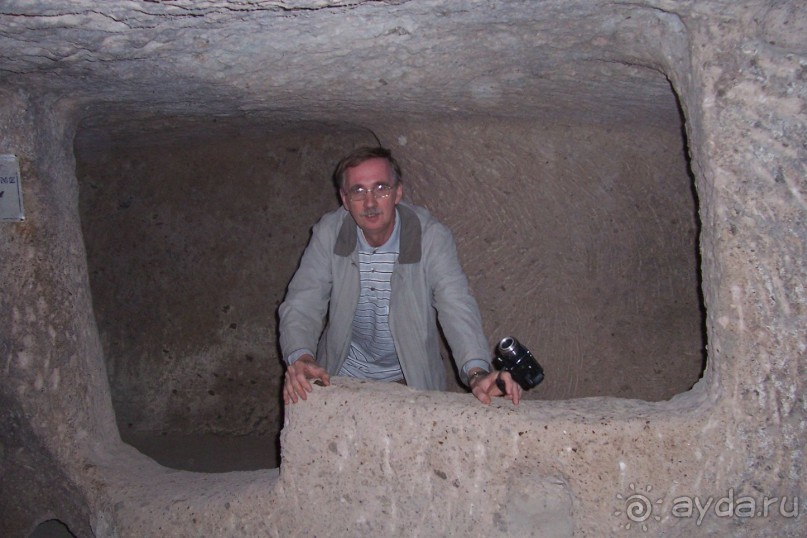 По следам Древних Цивилизаций в Турции: Подземный город в Каймаклы
