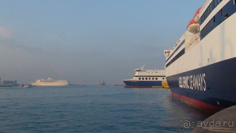 Греция часть 2: Однодневный морской круиз к Сароническим островам - Пирей