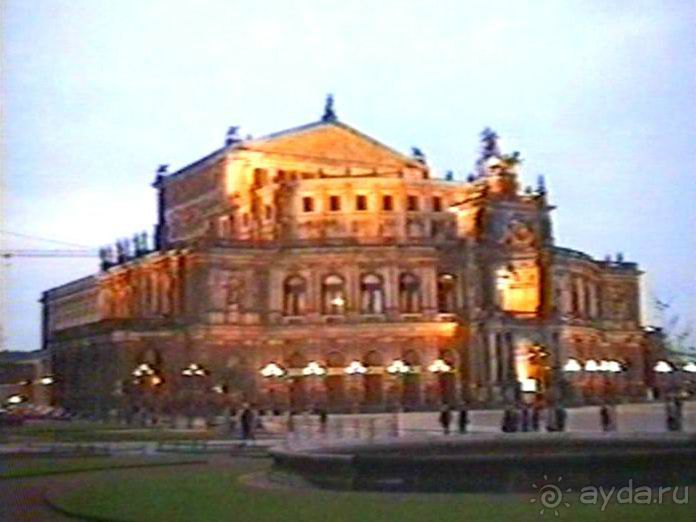 Впервые в Дрездене