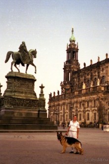 Поездка в Германию на автомобиле с немецкой овчаркой. Часть 9. Дрезден.