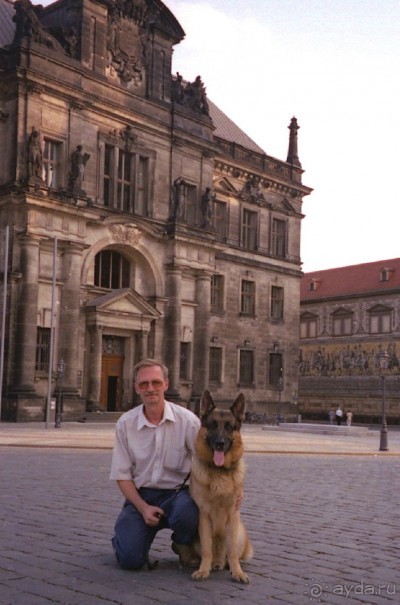 Поездка в Германию на автомобиле с немецкой овчаркой. Часть 9. Дрезден.