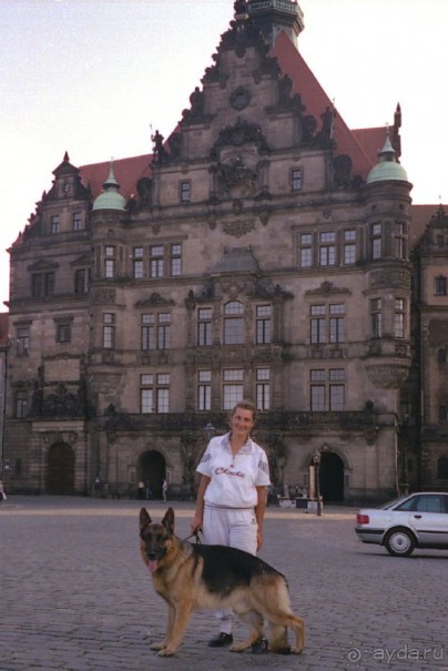 Поездка в Германию на автомобиле с немецкой овчаркой. Часть 9. Дрезден.