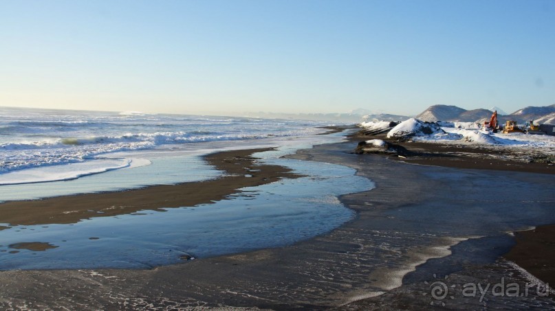 Халактырский берег Тихого Океана