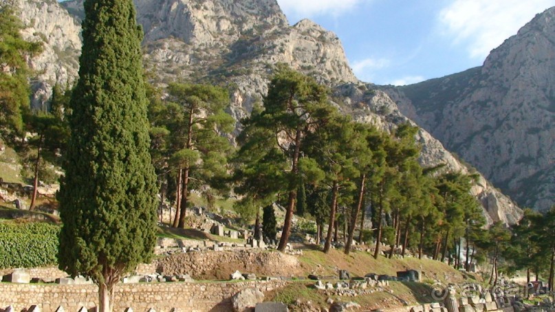 Греция часть 13: Древние Дельфы