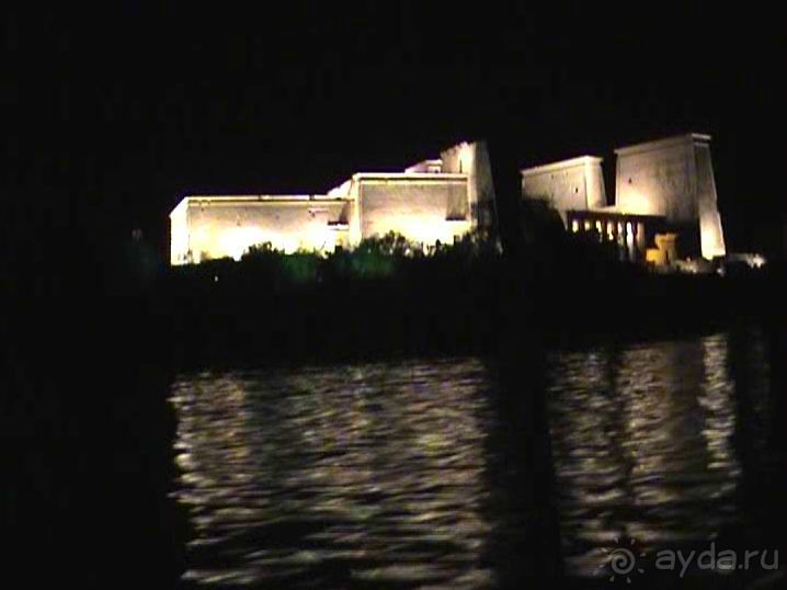 Египет часть 9: Асуан - Ночное шоу в Храме Хатхор (Исиды) с острова Филэ