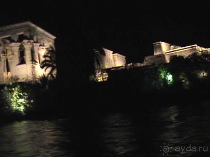 Египет часть 9: Асуан - Ночное шоу в Храме Хатхор (Исиды) с острова Филэ