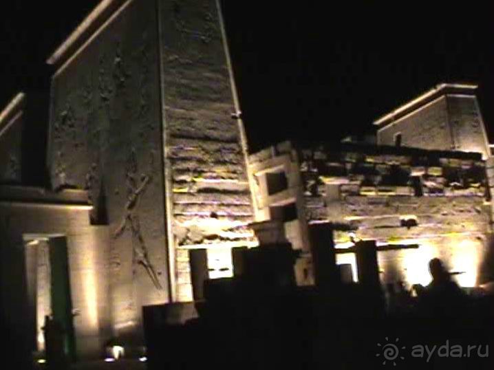 Египет часть 9: Асуан - Ночное шоу в Храме Хатхор (Исиды) с острова Филэ