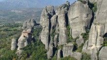 Греция часть 16: Горный массив Метеоры и Великий Метеор