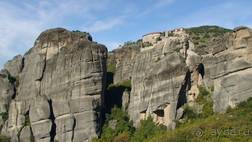 Греция часть 16: Горный массив Метеоры и Великий Метеор