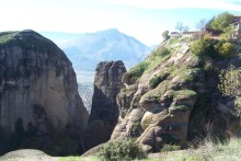 Греция часть 16: Горный массив Метеоры и Великий Метеор