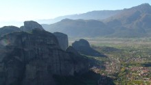 Греция часть 16: Горный массив Метеоры и Великий Метеор