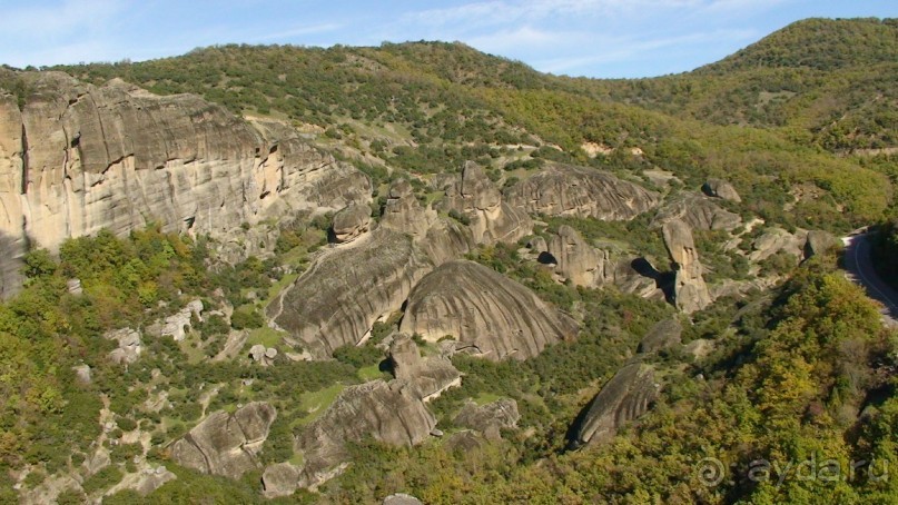 Греция часть 16: Горный массив Метеоры и Великий Метеор
