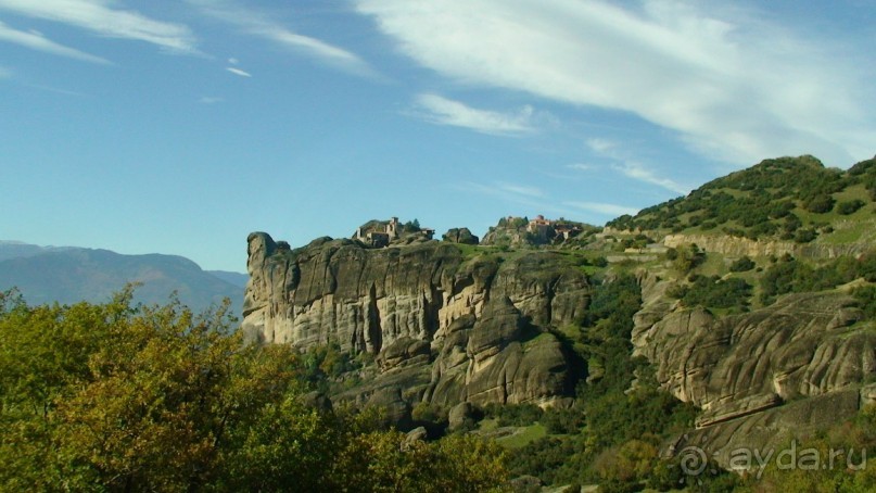 Греция часть 16: Горный массив Метеоры и Великий Метеор