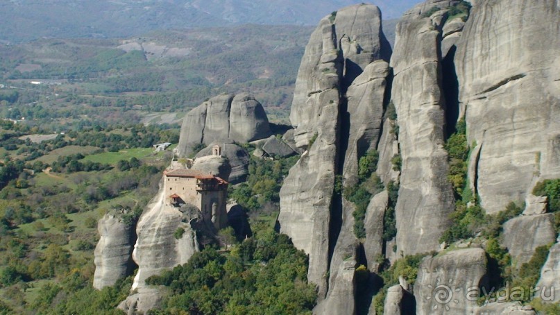 Греция часть 16: Горный массив Метеоры и Великий Метеор