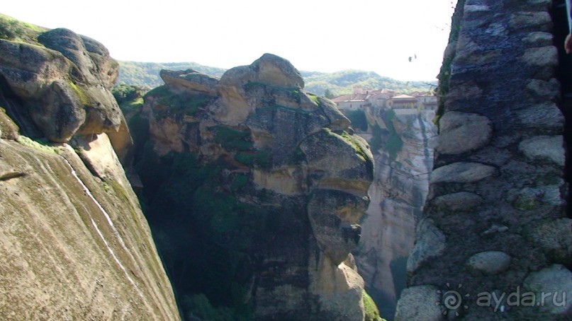 Греция часть 16: Горный массив Метеоры и Великий Метеор