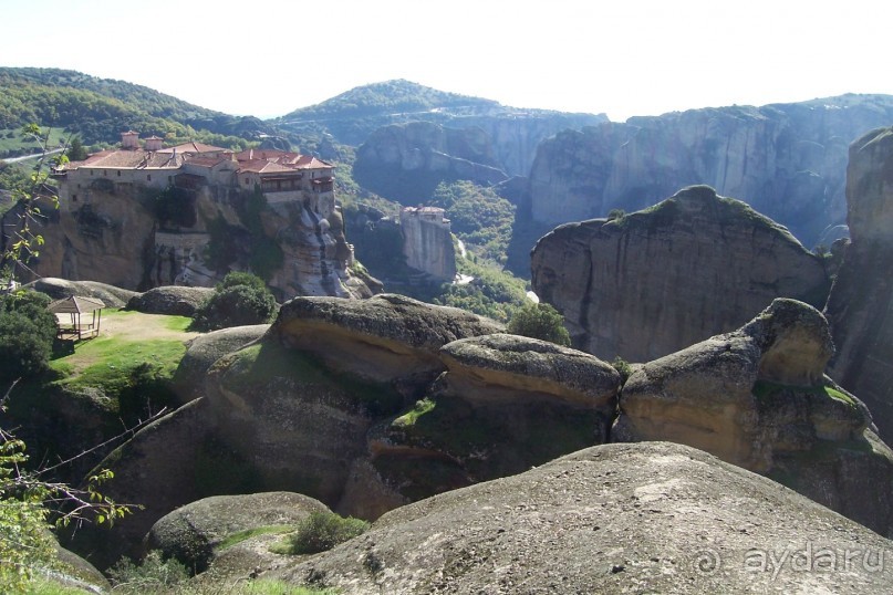 Греция часть 16: Горный массив Метеоры и Великий Метеор