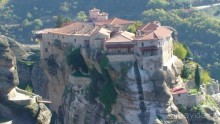 Греция часть 16: Горный массив Метеоры и Великий Метеор