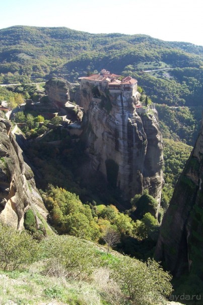 Греция часть 16: Горный массив Метеоры и Великий Метеор