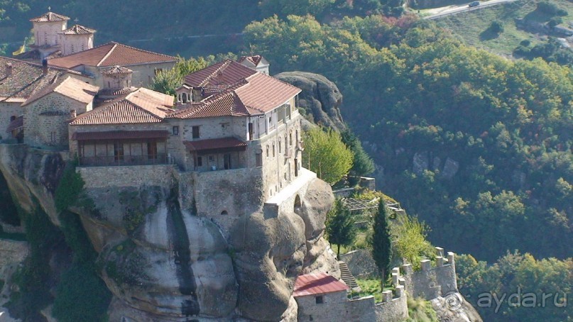 Греция часть 16: Горный массив Метеоры и Великий Метеор