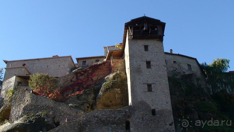 Греция часть 16: Горный массив Метеоры и Великий Метеор