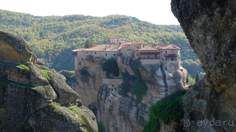 Греция часть 16: Горный массив Метеоры и Великий Метеор