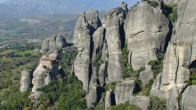 Греция часть 16: Горный массив Метеоры и Великий Метеор