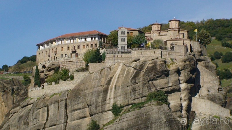 Греция часть 16: Горный массив Метеоры и Великий Метеор