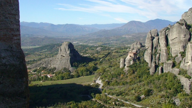 Греция часть 16: Горный массив Метеоры и Великий Метеор