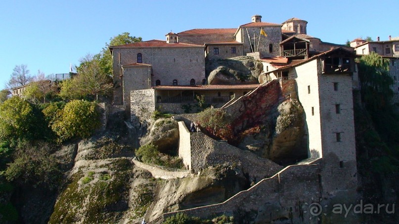 Греция часть 16: Горный массив Метеоры и Великий Метеор