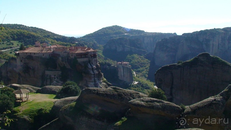 Греция часть 16: Горный массив Метеоры и Великий Метеор