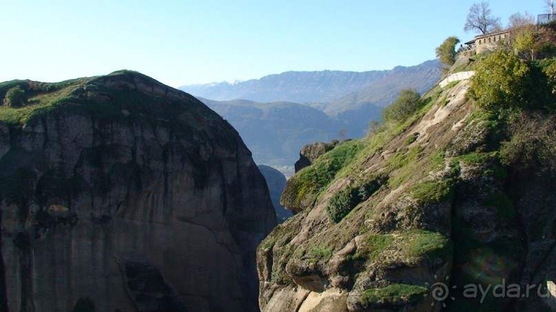 Греция часть 16: Горный массив Метеоры и Великий Метеор