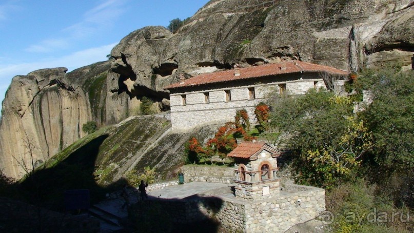 Греция часть 16: Горный массив Метеоры и Великий Метеор