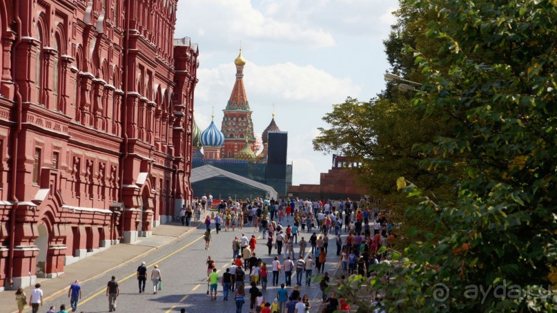 Манежная площадь - вторая по значимости площадь Москвы