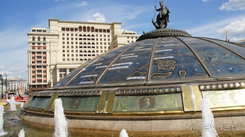 Манежная площадь - вторая по значимости площадь Москвы